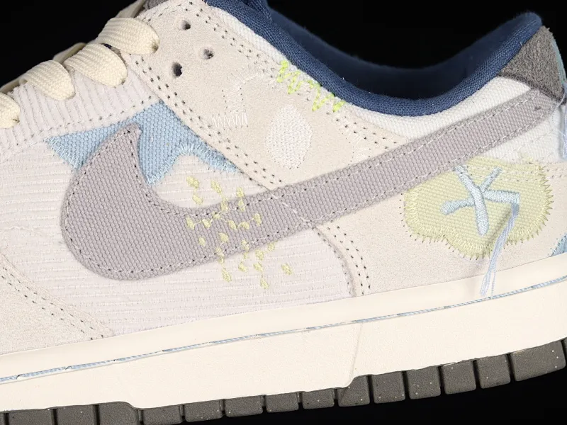 All categories Nk SB Dunk series Nk SB Dunk Low low-top sneakers F version Nk Dunk Low "Bright Side" corduroy Dunk series low-top casual sports skateboard shoes DQ5076-001